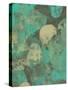 Minty Green Orbs II-Regina Moore-Stretched Canvas