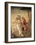 Minuet in Villa-Giandomenico Tiepolo-Framed Giclee Print