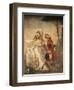 Minuet in Villa-Giandomenico Tiepolo-Framed Giclee Print