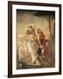 Minuet in Villa-Giandomenico Tiepolo-Framed Giclee Print