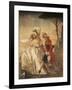 Minuet in Villa-Giandomenico Tiepolo-Framed Giclee Print