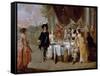 Minuet-Hieronymus Janssens-Framed Stretched Canvas