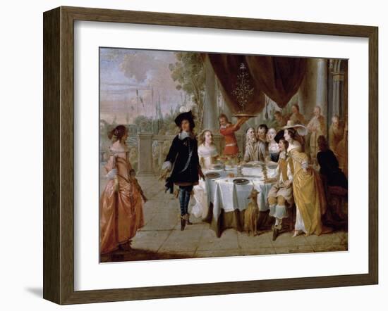 Minuet-Hieronymus Janssens-Framed Giclee Print