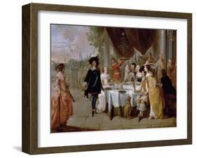 Minuet-Hieronymus Janssens-Framed Giclee Print