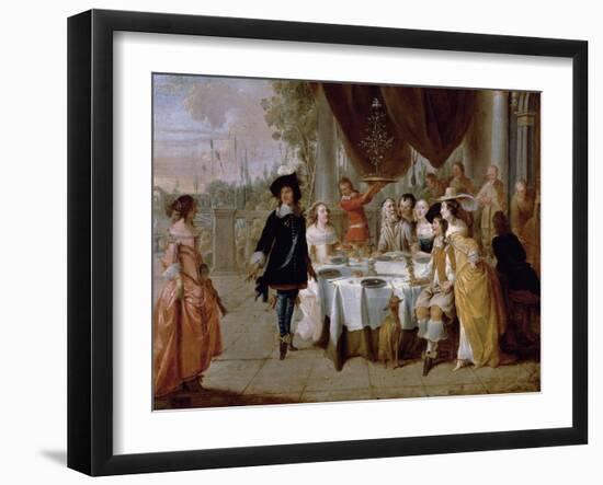 Minuet-Hieronymus Janssens-Framed Giclee Print