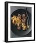 Minute Filets with Pickled Vegetables - Conde Nast Collection-null-Framed Photographic Print