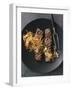 Minute Filets with Pickled Vegetables - Conde Nast Collection-null-Framed Photographic Print