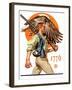 "Minute Man,"June 29, 1929-Joseph Christian Leyendecker-Framed Giclee Print