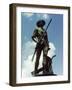 Minute Man Statue, Old North Bridge, 1874-Daniel Chester French-Framed Giclee Print