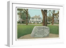 Minute Men Monument, Lexington-null-Framed Art Print