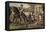 Minute Men of the Revolution-Currier & Ives-Framed Stretched Canvas