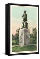 Minuteman Statue, Concord, Massachusetts-null-Framed Stretched Canvas