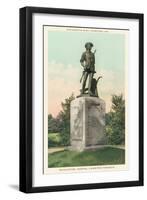 Minuteman Statue, Concord, Massachusetts-null-Framed Art Print