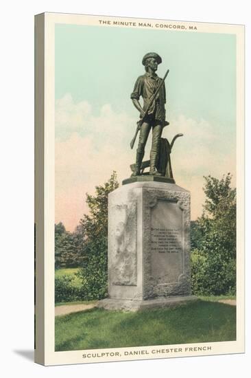 Minuteman Statue, Concord, Massachusetts-null-Stretched Canvas