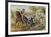 Minutemen, 1776-Currier & Ives-Framed Giclee Print