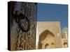 Mir-I-Arab Medressa, UNESCO World Heritage Site, Bukhara, Uzbekistan, Central Asia-Michael Runkel-Stretched Canvas