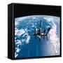 Mir Space Station-null-Framed Stretched Canvas