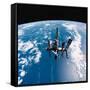 Mir Space Station-null-Framed Stretched Canvas