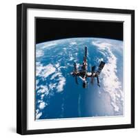 Mir Space Station-null-Framed Premium Photographic Print