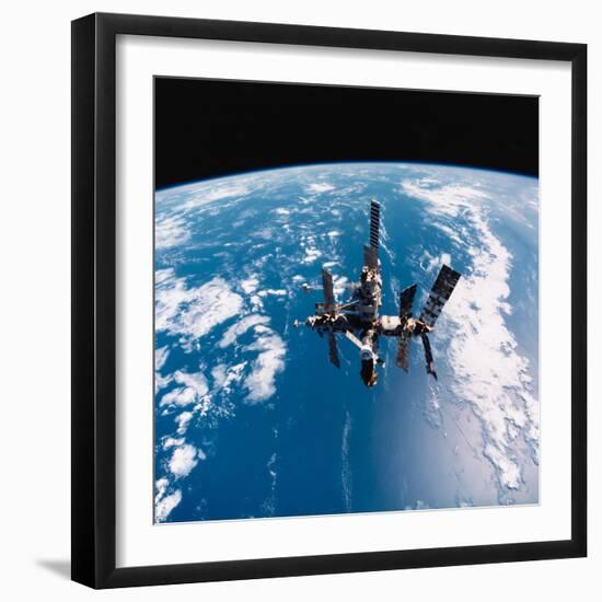 Mir Space Station-null-Framed Premium Photographic Print