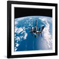 Mir Space Station-null-Framed Photographic Print