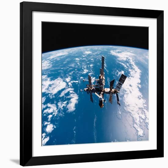 Mir Space Station-null-Framed Photographic Print