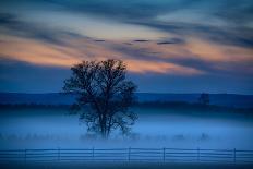 Moody Morning Landscape, Gettysburg Battle Field, Adams County, Pennsylvania, USA-Mira-Photographic Print