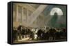 Mirabeau Answering Dreux-Brézé, at the National Assembly Meeting, June 23, 1789-Alexandre-Évariste Fragonard-Framed Stretched Canvas