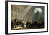 Mirabeau Answering Dreux-Brézé, at the National Assembly Meeting, June 23, 1789-Alexandre-Évariste Fragonard-Framed Giclee Print