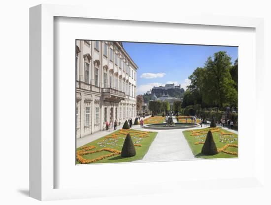 Mirabell Garden and Hohensalzberg Fortress-Markus Lange-Framed Photographic Print