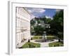 Mirabell Gardens and the Old City, Unesco World Heritage Site, Salzburg, Austria-Gavin Hellier-Framed Photographic Print