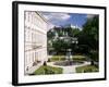 Mirabell Gardens and the Old City, Unesco World Heritage Site, Salzburg, Austria-Gavin Hellier-Framed Photographic Print