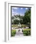 Mirabell Gardens and the Old City, Unesco World Heritage Site, Salzburg, Austria-Gavin Hellier-Framed Photographic Print