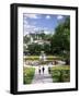 Mirabell Gardens and the Old City, Unesco World Heritage Site, Salzburg, Austria-Gavin Hellier-Framed Photographic Print