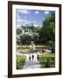 Mirabell Gardens and the Old City, Unesco World Heritage Site, Salzburg, Austria-Gavin Hellier-Framed Photographic Print