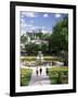 Mirabell Gardens and the Old City, Unesco World Heritage Site, Salzburg, Austria-Gavin Hellier-Framed Photographic Print