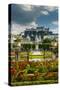 Mirabell gardens with Cathedral and Hohensalzburg castle in the background, Salzburg, Austria-Stefano Politi Markovina-Stretched Canvas