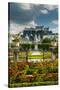 Mirabell gardens with Cathedral and Hohensalzburg castle in the background, Salzburg, Austria-Stefano Politi Markovina-Stretched Canvas