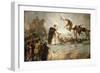 Miracle D'un Saint Dominicain - the Miracle of a Dominican Saint (Saint Goncalo De Amarante?) - Fra-Francesco Guardi-Framed Giclee Print