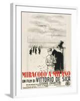 Miracle in Milan, 1950 (Miracolo a Milano)-null-Framed Giclee Print