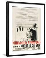 Miracle in Milan, 1950 (Miracolo a Milano)-null-Framed Giclee Print