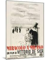 Miracle in Milan, 1950 (Miracolo a Milano)-null-Mounted Giclee Print