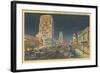 Miracle Mile, Wilshire Boulevard, Los Angeles, California-null-Framed Art Print