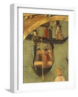 Miracle of Cross at Bridge of San Lorenzo-Gentile Bellini-Framed Giclee Print