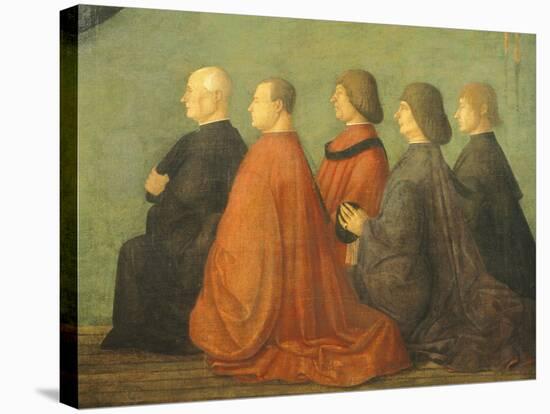 Miracle of Cross at Bridge of San Lorenzo-Gentile Bellini-Stretched Canvas