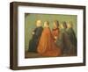 Miracle of Cross at Bridge of San Lorenzo-Gentile Bellini-Framed Giclee Print