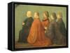 Miracle of Cross at Bridge of San Lorenzo-Gentile Bellini-Framed Stretched Canvas