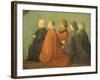 Miracle of Cross at Bridge of San Lorenzo-Gentile Bellini-Framed Giclee Print