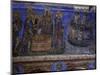 Miracle of Loaves and Fish, Byzantine Fresco in Transept of Tokali Kilise-null-Mounted Premium Giclee Print