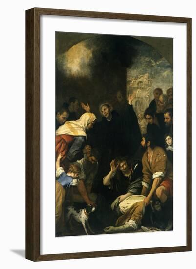 Miracle of Mason-Giovanni Andrea De Ferrari-Framed Giclee Print